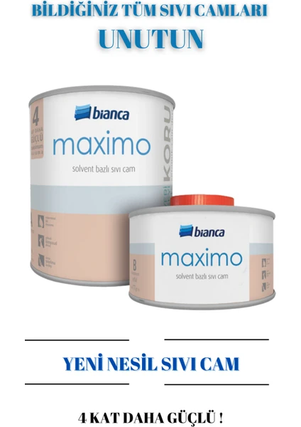 Bianca Stella Maximo Solvent Bazlı Sıvı Cam